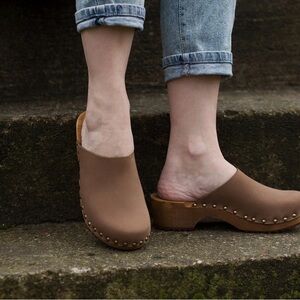 Brown Women's Clog Mules - Stylish Slip-On Comfort